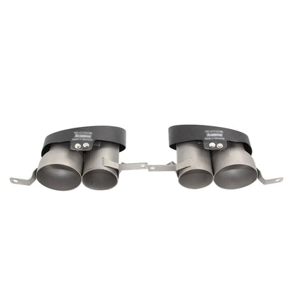 2 Teile/Los Kohle Faser Auspuffspitze für Audi A3 A4 A5 A6 A7 RS3 RS4 RS5 RS6 RS7 Schall Dämpfer Spitze Endrohr Auspuff Anlage