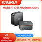KAMRUI P1 AMD Ryzen R2544 8G RAM 256GB ROM Mini PC SSD Portable Gaming Mini PC Wifi5 BT4.2 4K Triple Display Window 11 Pro US Plug