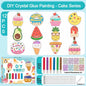 DIY Crystal Gel Painting Kit Craft Handmade Toy Children Graffiti Coloring Gift Fairy Tale & Animal Themes Educational Art Kits
