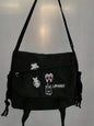 Men's Nylon Crossbody Bag Large Capacity Casual Messenger Bag Student School Bag Travel Business Shoulder Bag