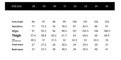 Spring and Autumn Korean Slim Jeans for Men 2025 High-end Luxury Clothing Black Printing Mid-waist Stretch Casual Pencil Pants