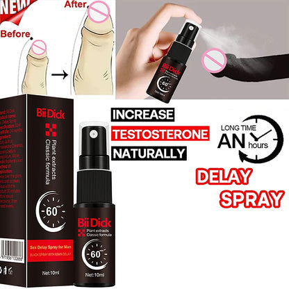 10ml 60 Minutes Spray For Man Male External Use