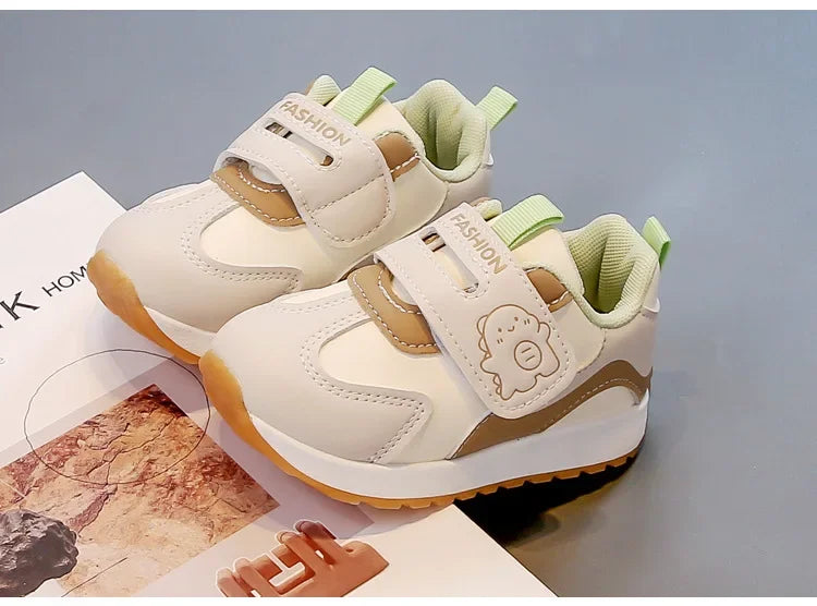 New Fashion Children's Causal Sneakers for Girls Cute Patchwork Kids Sports Shoes Soft Versatile Boys School Running Sneakers