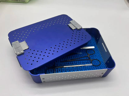 Ophthalmic Instruments Box Pet Dentistry Ophthalmology Surgical Instruments Disinfection Tray Tool Storage Box