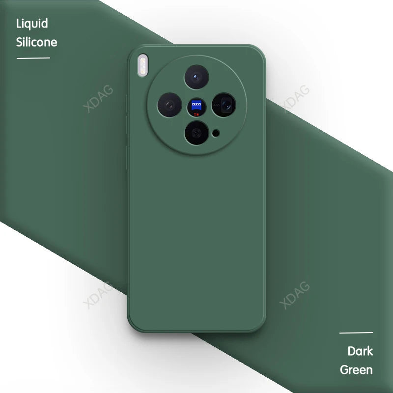 Soft Silicone Classic Case for VIVO X300 5G X300 Pro 5G Original Square Liquid Camera Protection High Qualtiy X300Pro Back Cover