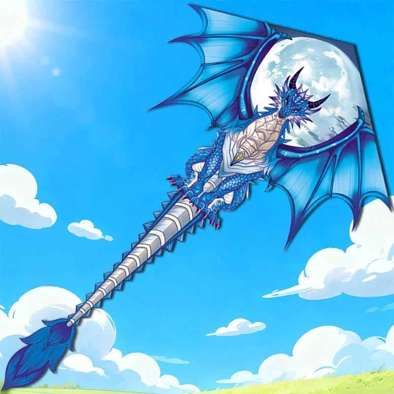 Outdoor toys flying Dragon Kites for children kites ripstop nylon kites factory Professional kites weifang ikitefly blackbat koi