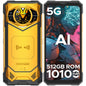 DOOGEE S200 X 5G Rugged Phone 48GB 512GB 6.72" FHD+ 120Hz MTK Dimensity 7050 10100mAh Battery Android 16 NFC Smartphone