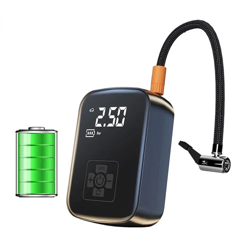 EAFC Car Tire Inflator Mini Air Compressor 12V 150PSI Portable Electric Air Pump For Motorcycle Bicycle Tire Air Filling Pump ﻿