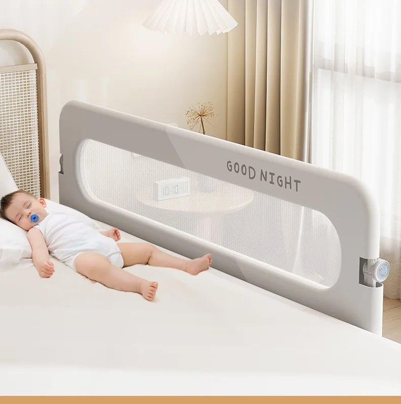 Baby Bed Rail Guardrail Safety Barrier Sleeping Prevent Falling Railings for Babies Crib Toddler Side Protective