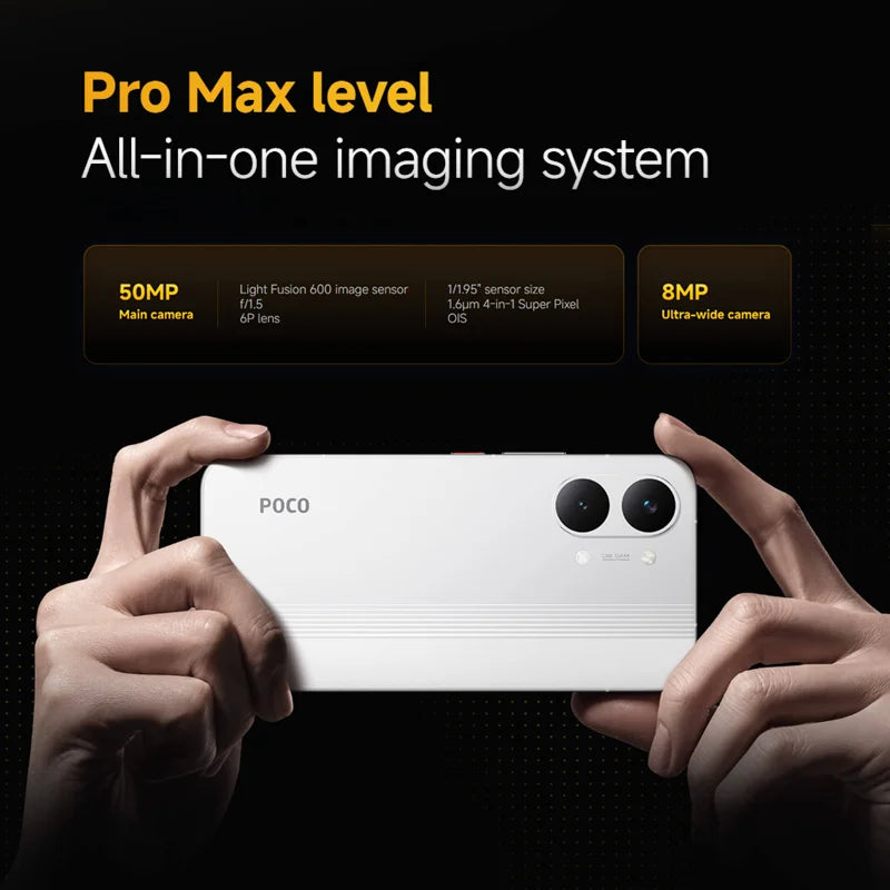 POCO X8 Pro MAX 5G 8GB 12GB 256GB 512GB NFC Smartphone 6.83" Dimensity 9500s, 8500mAh battery