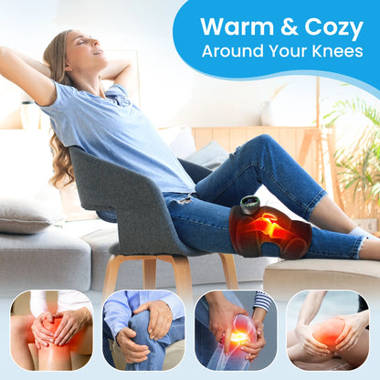 Electric Shoulder Massager Heating Pad Vibration Massage Support Belt Shoulder Thermal  Brace