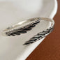 100% Solid 925 Sterling Silver Metal Bracelet for Women Vintage Handmade Simple Retro Black Stone Bracelet Birthday Gift Party