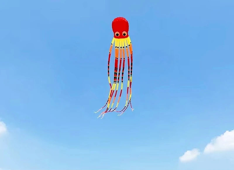 Large 15m octopus kites flying for adults kites windsurf cerfvolant inflatable toys kevlar Clothlarge kites outdoor fun dragon