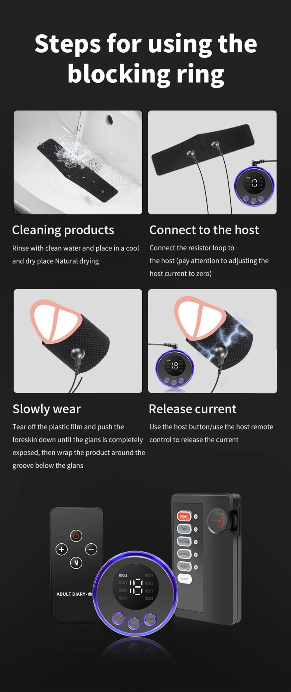 Electro Penis Sleeve Vibrator For Men Penis Cock Ring Masturbation Conductive Enlargement Stimulator Massage Sex Toys For Men