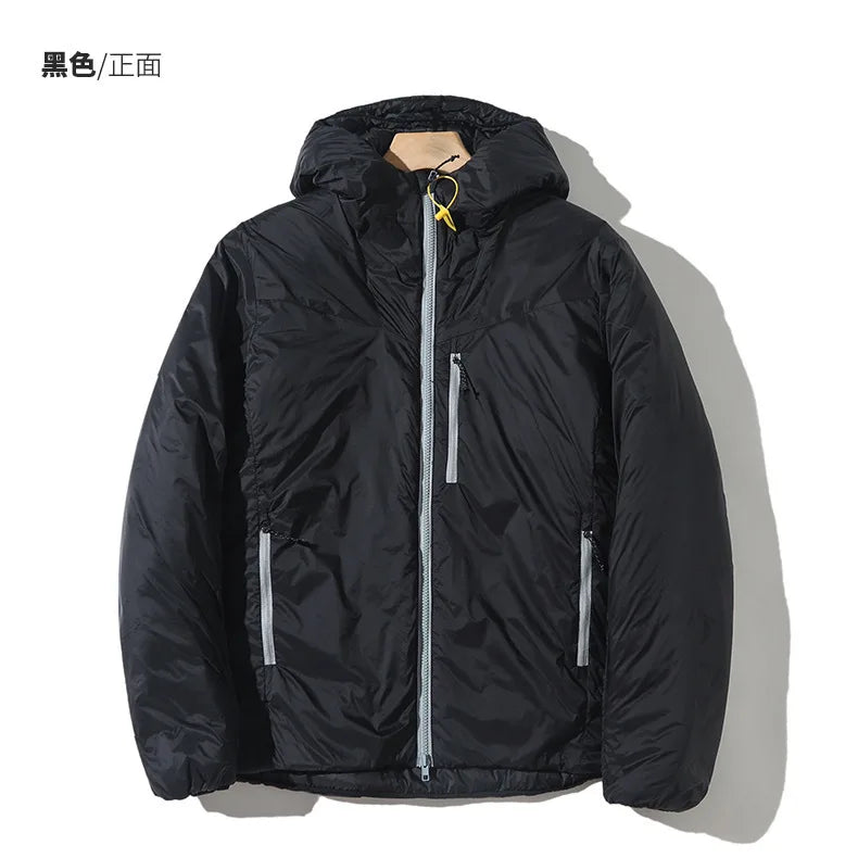 Windproof & Waterproof Winter Jacket  2025 Lightweight Abrasion-Resistant Parka with Hood Unisex Thermal Coat