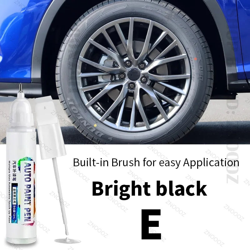 For LEXUS RX Touch Up Paint Wheel Repair Kit Quick And Easy Wheel Scratch Repair Rim Paint For Car Wheel Repair Silver Black