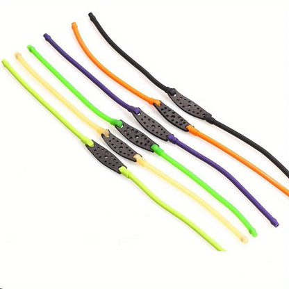 2pcs Slingshot Card Bead Rubber Band Slingshot Replaces Elastic Rubber Band, Round Rubber Band and Slingshot Accessories