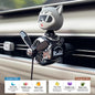 Rotating propeller pilot bear dog car air fresheners accessories decorations fun vent clip perfume diffuser aroma fragrance men