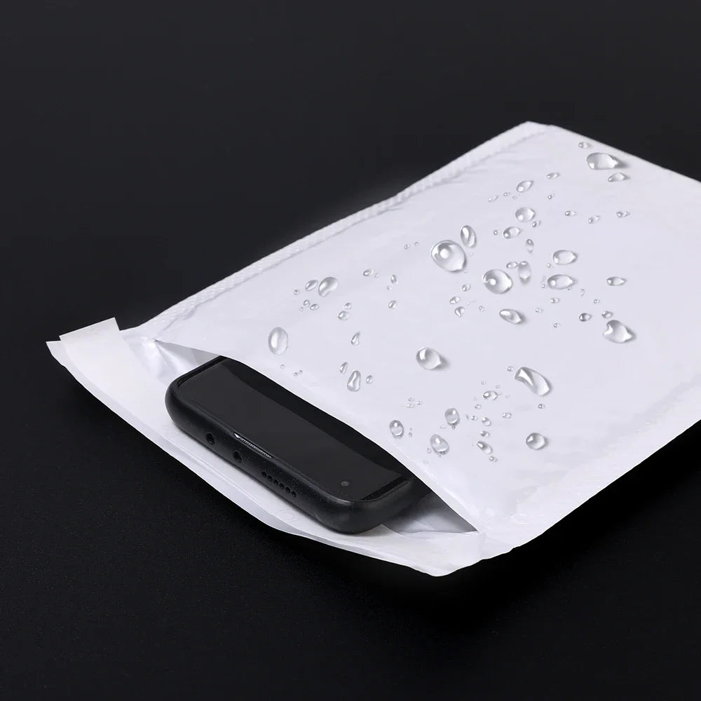 10-50Pack Kraft Bubble Mailers Self Adhesive Paper Envelopes Waterproof Cushioned Padded Foam Shipping Bags for Packaging