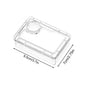 Safe Escape Proof Compartment Reptile Food Dish for Leopard Gecko Hermit Crab Frog Spider Chameleon Iguana Lizard Tarantula