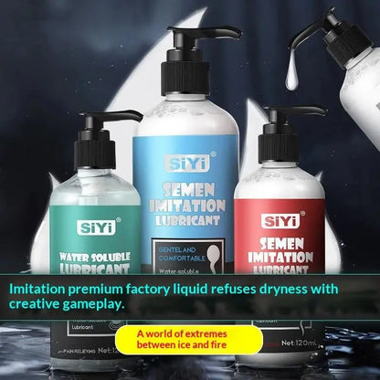 HOT！120ml Semen Lubricant Water Based Sex Lube For Couples Women Vagina Anal Lubrication Gel Men Gay Sexual Intimate Toys Oil