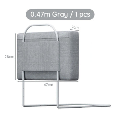 PANGDUBE 1pc 47cm Baby Bed Rail Child Bed Barrier for Kids Bed Fence Railing for Children's Bed Protection Kids Safety Railings