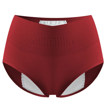 High Waist Menstrual Women's Panties Widen Period Pants Leak Proof Physiological Underwear Cotton Plus Size L-4XL Female Briefs