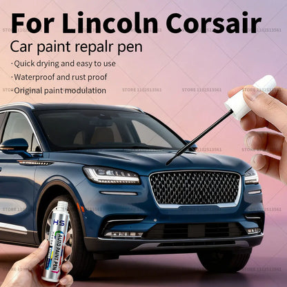 Car Paint Repair Pen For Lincoln Corsair Touch Up Scratch Remover DIY Auto Accessories Blue 157 Brown AR Platinum 2THS4C Black