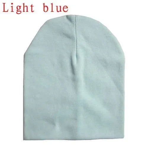 6M-3Y Baby Knitted Hat Scarf Set Solid Color Cotton Hip Hop Beanie Warm Toddler Cap for Boys Girls Spring Autumn Winter