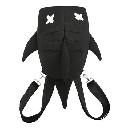 Adjustable Strap Shark Backpack Unique Design Versatile Style Large Capacity Backpack New Design Unisex Model Casual Travel Bag