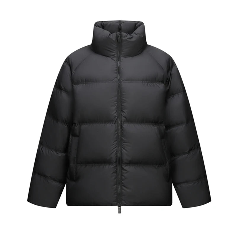 Semir Down Jacket Men Women 2026 Winter New Light Short Coat Three-Proof Thermal Puffer Coat Couple Top Trendy Down Jacket