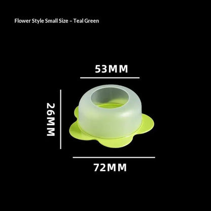 1Pcs ABS Reptile Feeding Dish Anti Escape Worm Food Bowl For Lizards Geckos Snakes Turtles Tortoises