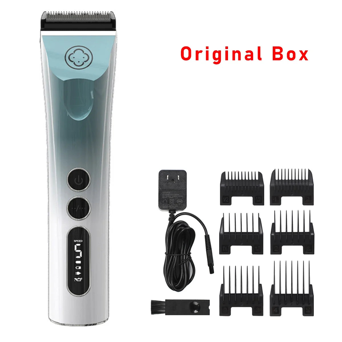 Madeshow 982F 986F Professional Hair Clippers Hair Trimmer Men's Adjustable Cordless Hair cutting Machine Barbers Beard Trimmer