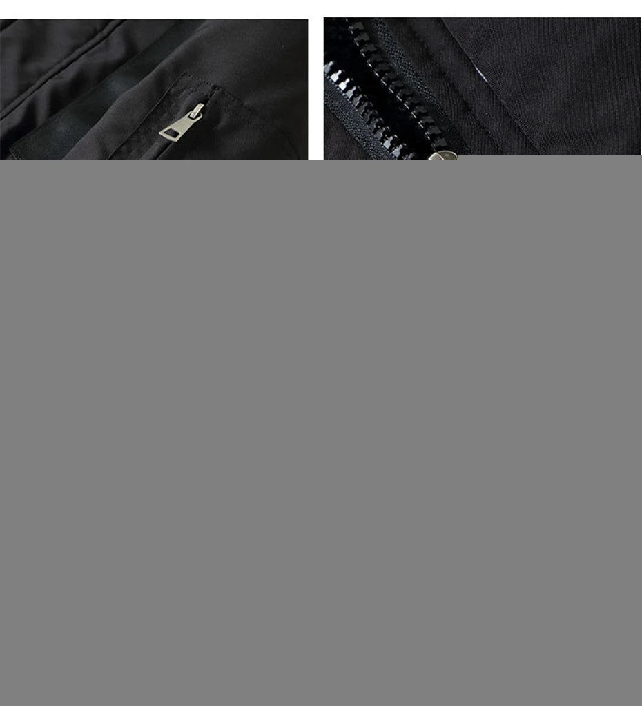 Plus Size 10XL Parkas Men Winter Thick Jacket Coat Fashion Casual Green Parka Male Black Jackets Big Size 10XL