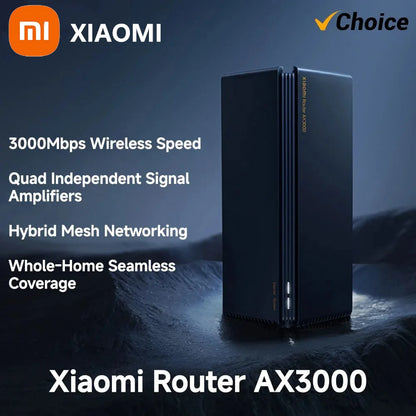Original Xiaomi Ax3000 Wifi Router Repeater Extend Gigabit Amplifier Signal Booster WIFI 6 Nord Vpn Super Mesh 5GHz Mijia App-CN