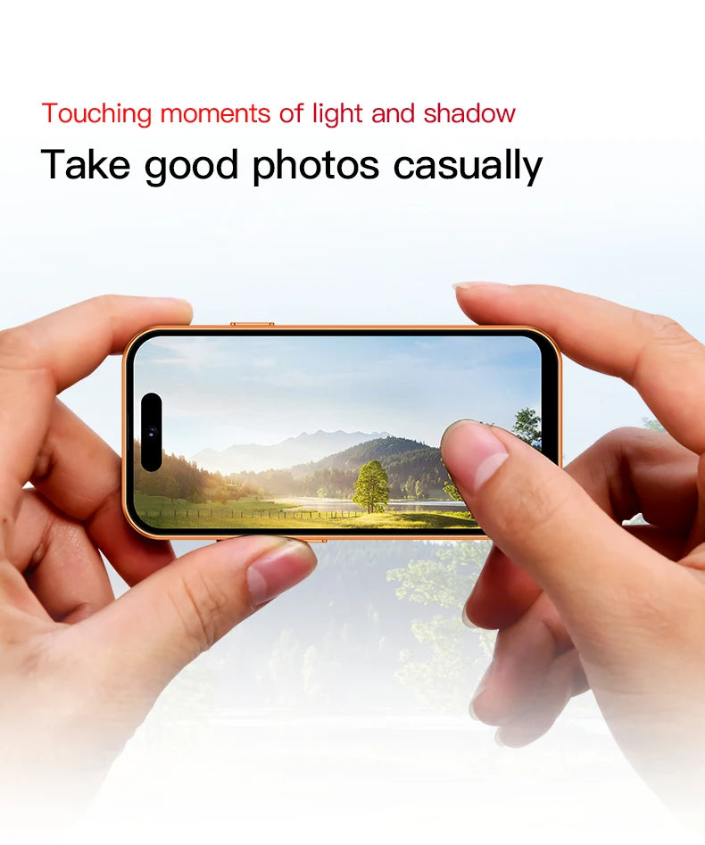 SERVO 4G LTE Mini Smart Mobile Phone Android12.0 OS 2GB+16GB WhatsAPP Play Store WiFi Dual SIM Standby 4.0inch Pocket Smartphone