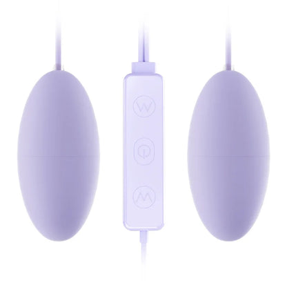 10 Frequency Double Vagina Balls Vibrator USB Silent Strong Shake in Front and Back for Foreplay Adult Fun Female Masturbation