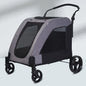 2027functional medium and large pet carts for outdoor travel, large size walking dog carts, portable and foldablePet Strollers