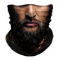 Seamless Snood Bandana Multifunctional Headwear Outdoor Sports Sun Protection Cycling Scarf Fishing Halloween Unisex Neck Mask