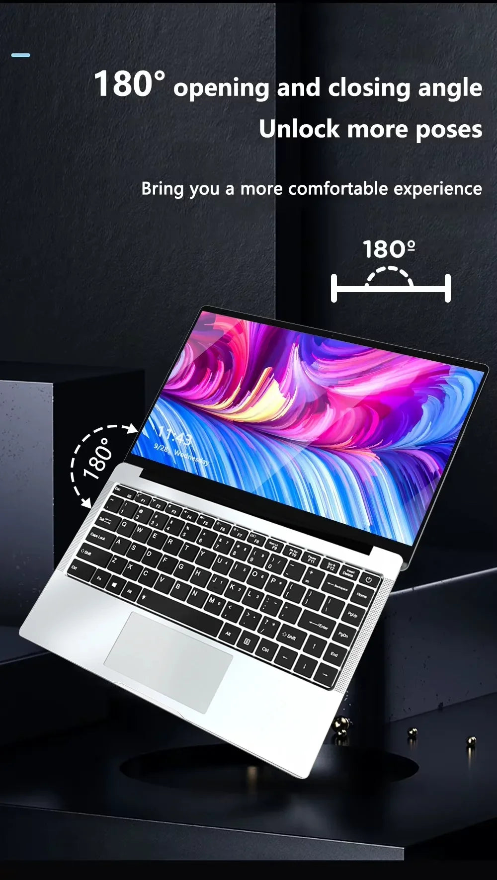 2026 New Office I7 Laptop Intel Core I7-8650U Windows 11 Pro 12GB RAM 1TB/2TB SSD 4K HD Notebook Study Laptops