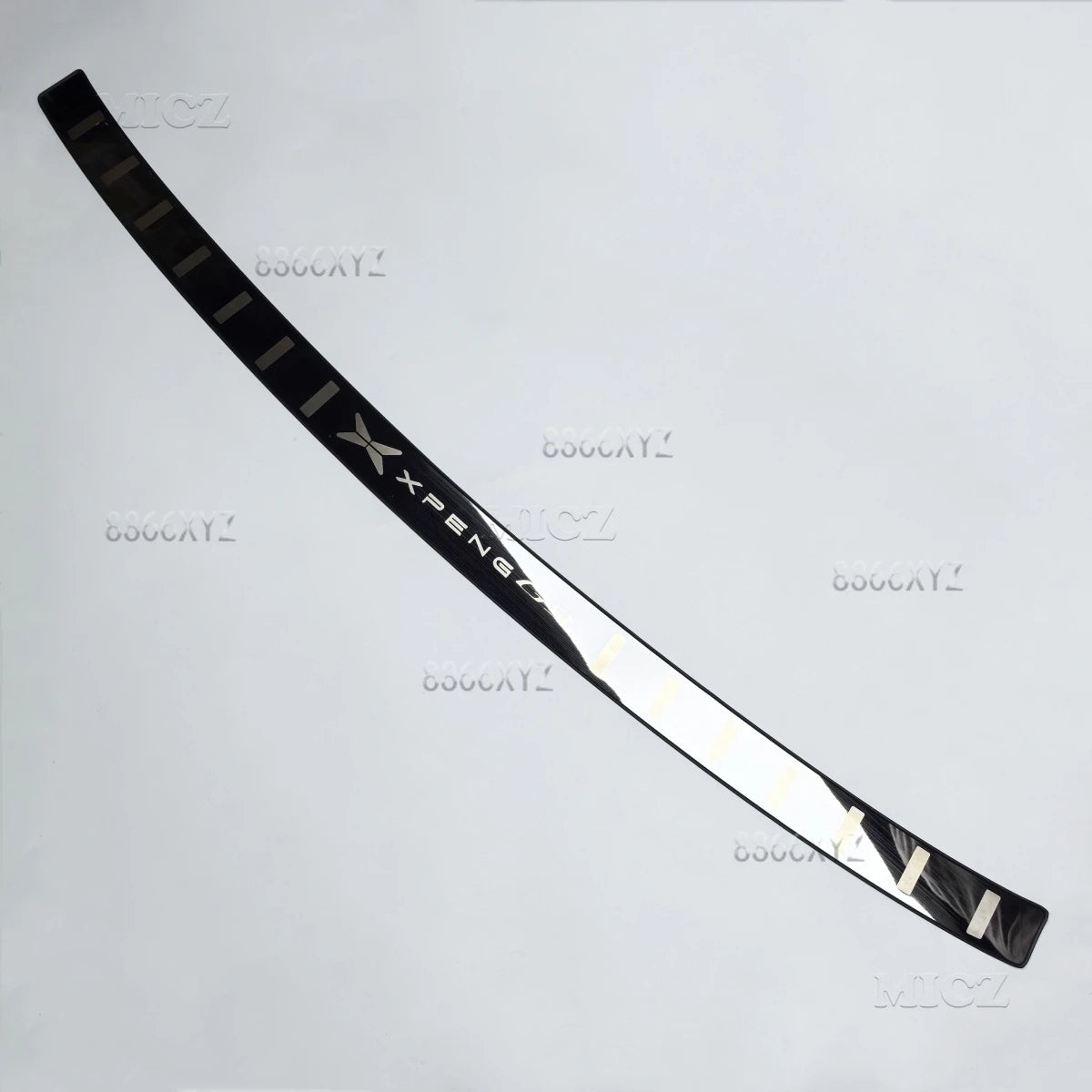 Car styling Rear Bumper Protector Sill Trunk Rear guard Tread Plate Trim For XPENG G9 2022 2023