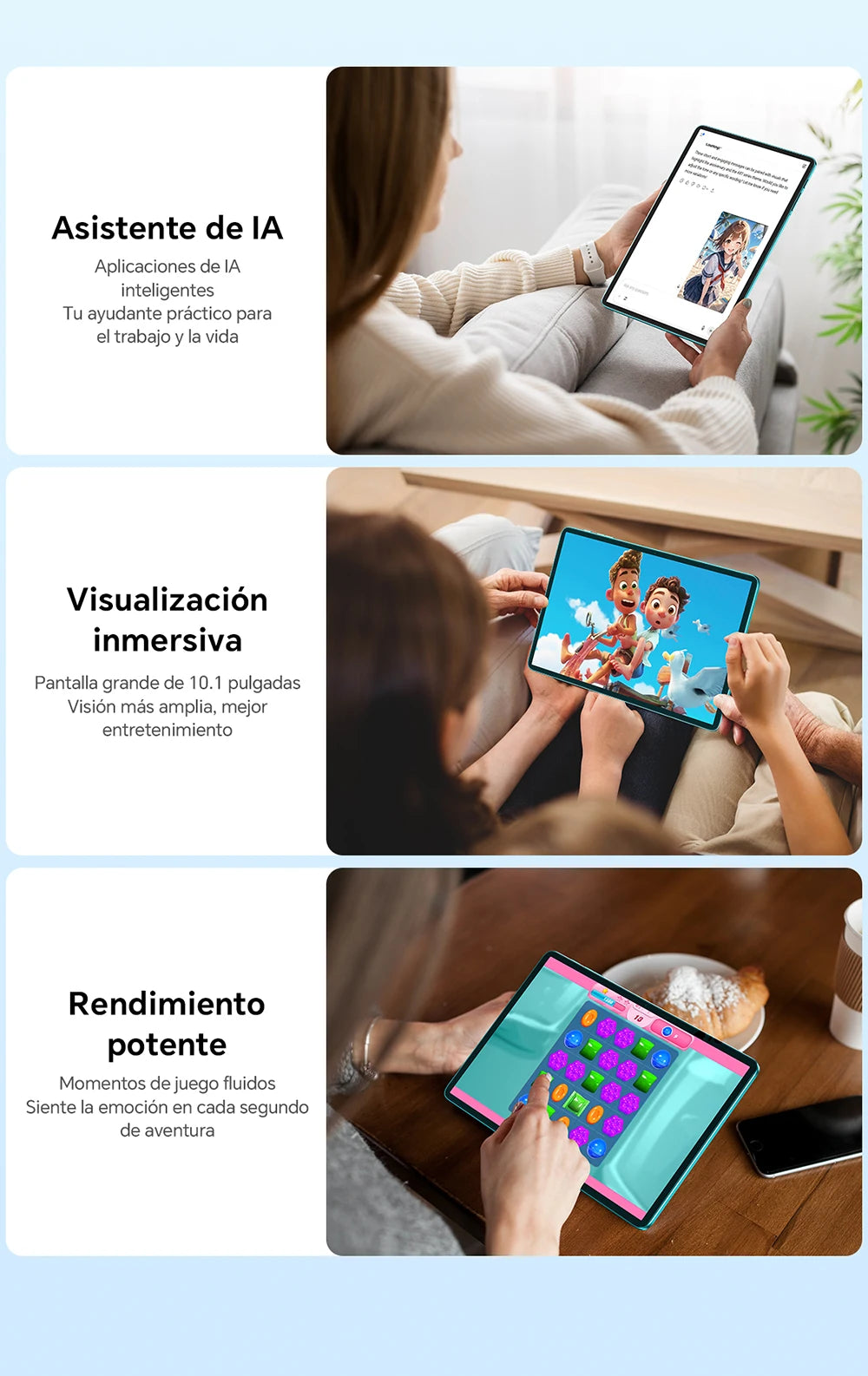Teclast P33 Android 15 Tablet, 10.1 Inch IPS, Allwinner A333, 9GB(3GB+6GB) RAM 64GB ROM (Expandable 1TB), WiFi 6, 6000mAh, 5MP Camera, Metal Body, Tablet PC