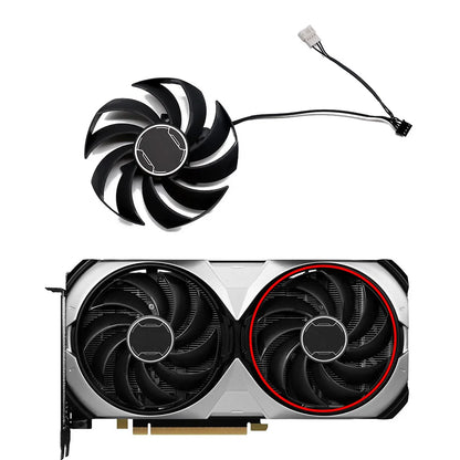 95MM PLD10010S12HH RTX4070 GPU fan for MSI games GeForce RTX 4070 4070Ti super  Ventus 2X graphics card cooling Fan