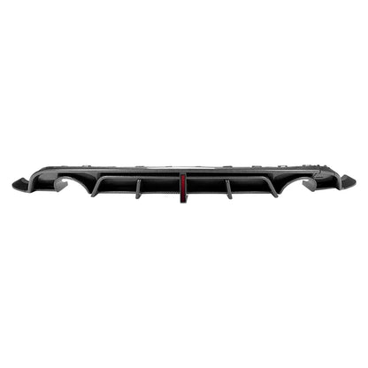 With Led Light Car Rear Bumper Diffuser For VW Golf 6 MK6 Standard TDI TSI 2008-2013 Rear Spoiler Splitters ABS Body kits Tuning
