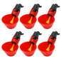 Automatic Chicken Water Feed Drinking Bowl Kit Farm Coop Poultry Waterer Drinking Water Feeder for Chicks Duck Goose Turkey