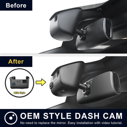 Mangoal Dash Cam 4K For Dodge Durango Dash Car Camera 2016-2026 GPS WiFi & App IMX 335 STARVIS Sensor Plug and Play DashCam