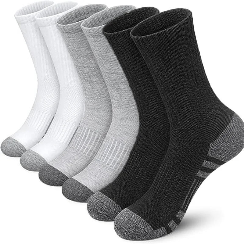 4 Pairs Sports Socks Cushioning Breathable Running High-Performance And Durable Outdoor For Men Women Men'S Gym Comfortable