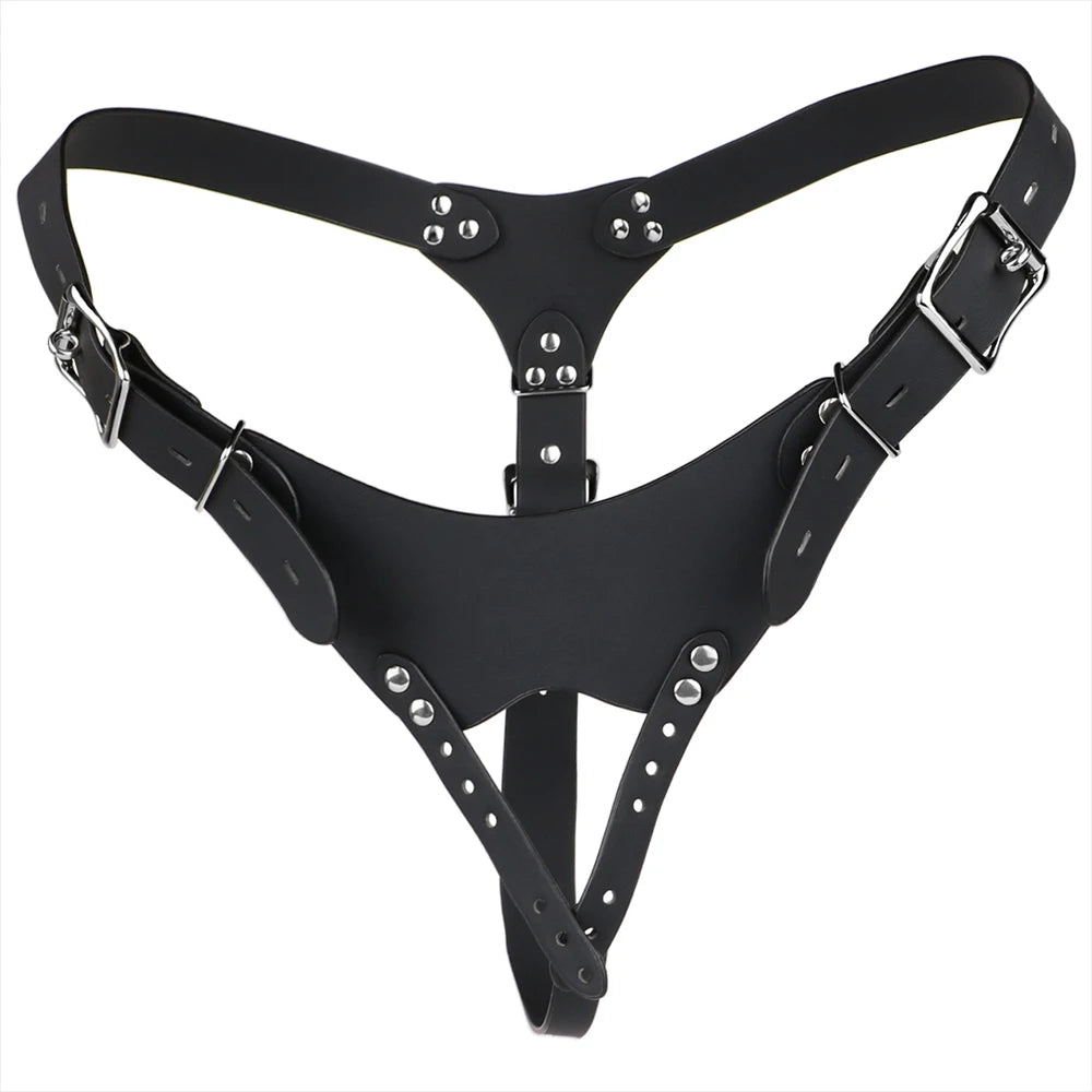 SHAZ Sexy Thong Women Panties Stainless Steel G strings Adjustable Waist Pant Heavy Bdsm Briefs Chastity Belt Sex Toys for Women