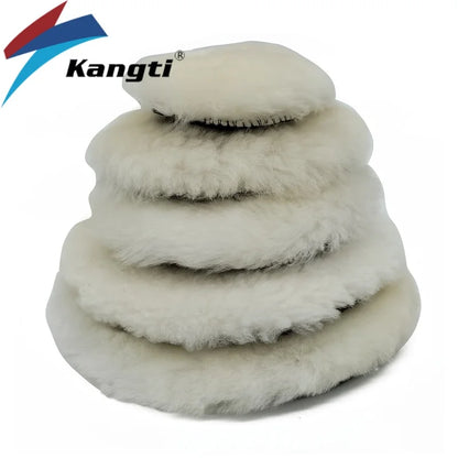 Wool Polishing Pad car polishing pad 3"4"5"6"7" inch polish waxing pads Wool Polisher Bonnet For Car paint Care