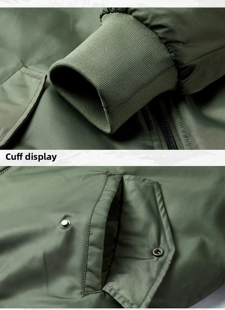 Warm Men's jackets Thick Brand Luxury Winter Down Jacket Coats Parkas Pilot Jackets Outwear Padding Padded Puffer Jacket HXY282